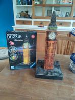 3d puzzel big ben met licht, Ophalen, Minder dan 500 stukjes, Zo goed als nieuw, Rubik's of 3D-puzzel