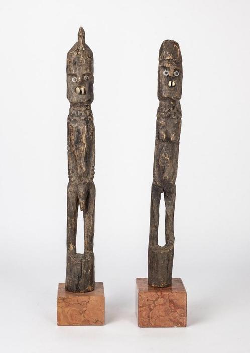 250955 Zeldzame Afrikaans Konso begrafenis beeldjes Ethiopie, Antiek en Kunst, Kunst | Niet-Westerse kunst, Ophalen of Verzenden