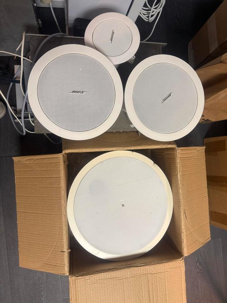 Bose Freespace 3 Plafondspeakers - Set van 4, Audio, Tv en Foto, Luidsprekers, Gebruikt, Overige typen, Minder dan 60 watt, Bose