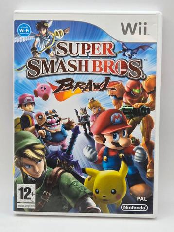 Super smah bros brawl WII  beschikbaar voor biedingen