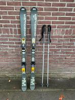 Whizzlar carve ski’s met Leki stokken, 140 tot 160 cm, Gebruikt, Carve, Skiën