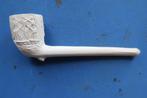 pijp-Gouwse pijp -lengte 11 cm-schipafbeelding, Verzamelen, Ophalen of Verzenden, Zo goed als nieuw, (Water)pijp