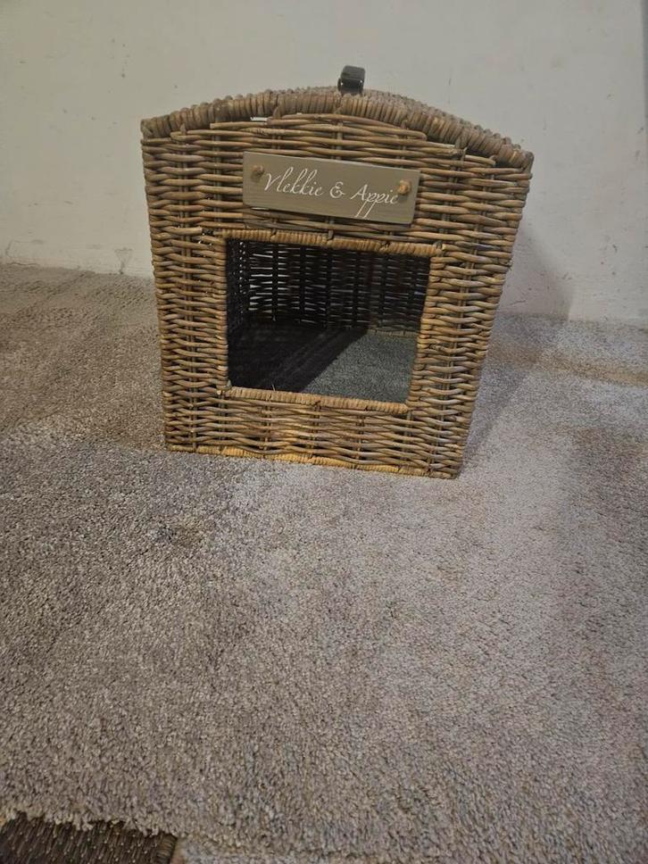 Kattenbak cover riet, Dieren en Toebehoren, Kattenbakken, Ophalen of Verzenden