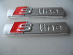 s-line embleem S-line logo s3 s4 s5 s6 s7 s8 a3 a4 a5 a6 a7, Nieuw, Ophalen of Verzenden, Audi