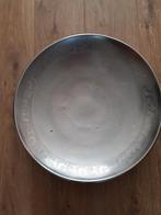 Grote ronde schaal /metaal, Ophalen of Verzenden, Zo goed als nieuw, Rond, Riet