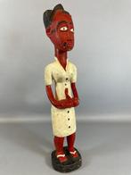 211208 - Mooi Afrikaans Baule sculpture uit Ivoor kust, Antiek en Kunst, Kunst | Niet-Westerse kunst, Ophalen of Verzenden