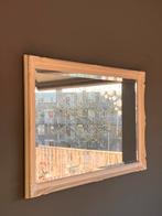 Witte spiegel, Huis en Inrichting, Woonaccessoires | Spiegels, Ophalen, Zo goed als nieuw, Minder dan 100 cm, Rechthoekig