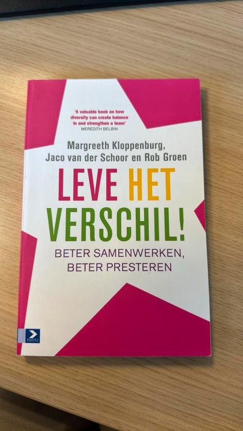 Margreeth Kloppenburg - Leve het verschil!, Boeken, Wetenschap, Zo goed als nieuw, Ophalen of Verzenden