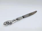 Zilveren mesheft met lemmet, B.W. van Eldik, Zutphen, 1925, Antiek en Kunst, Antiek | Goud en Zilver, Verzenden, Zilver