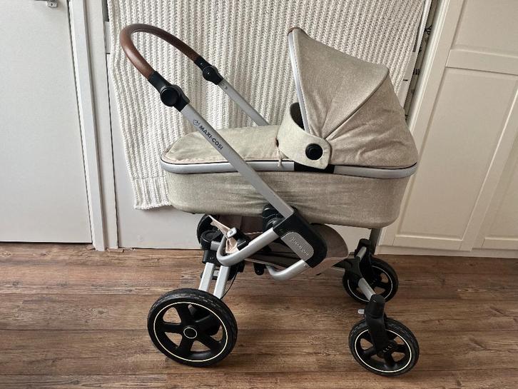Maxi cosi Nova 4 nomad sand compleet, Kinderen en Baby's, Kinderwagens en Combinaties, Gebruikt, Kinderwagen, Maxi-Cosi, Verstelbare duwstang