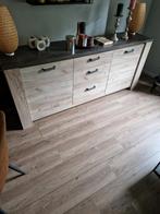 Dressoir te koop licht bruin en, Huis en Inrichting, Kasten | Dressoirs, Ophalen of Verzenden, Zo goed als nieuw, 25 tot 50 cm