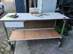 Werkbank met lade en wielen, Ophalen, Gebruikt, 100 tot 150 cm, 50 tot 100 cm