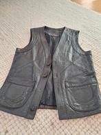 Leren gilet heren. Vintage., Kleding | Heren, Ophalen of Verzenden, Gedragen