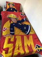 Brandweerman Sam - Kinderdekbedovertrek 1-persoons, Kinderen en Baby's, Kinderkamer | Beddengoed, Ophalen, Overige kleuren, Jongetje of Meisje