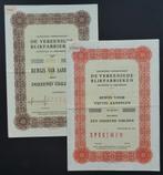 VERBLIFA, De Vereenigde Blikfabrieken - 1949/1954  2x, Verzenden, 1920 tot 1950, Aandeel