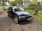 BMW 3-serie Touring 325i Youngtimer M-PAKKET AUT., Automaat, Achterwielaandrijving, Zwart, Leder en Stof