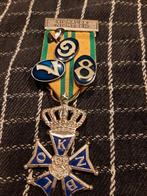 4-Daagse Nijmegen Medaille met Jaartallen, Ophalen of Verzenden, Overige soorten, Nederland, Lintje, Medaille of Wings