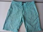 Blauw groene broek Smog maat XS, Kleding | Heren, Overige kleuren, Gedragen, Maat 46 (S) of kleiner, Smog