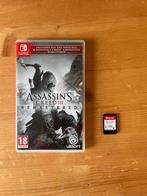 Assassins Creed 3 remastered, Spelcomputers en Games, Games | Nintendo Switch, Avontuur en Actie, Vanaf 18 jaar, 1 speler, Ophalen of Verzenden