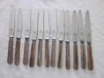 Friedriech Herder 12 diner messen Constant lengte 24 cm., Antiek en Kunst, Ophalen of Verzenden