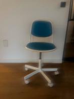 Blauwe bureaustoel, Ophalen of Verzenden, Zo goed als nieuw, Blauw, Bureaustoel