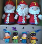 gehaakte sinterklazen en pieten, handgehaakt, nieuw, Diversen, Sinterklaas, Ophalen, Nieuw