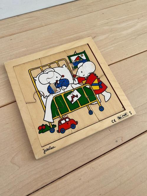 Rolf puzzel schoolmateriaal, Kinderen en Baby's, Speelgoed | Houten speelgoed, Gebruikt, Ophalen of Verzenden
