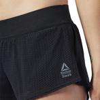 Reebok CrossFit MyoKnit Shorts, Black/Cold Grey, maat S, Verzenden, Zwart, Reebok, Hardlopen of Fietsen