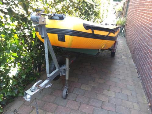 Rubberboot aquaparx 330 met trailer en parsun bb, Watersport en Boten, Kano's, Zo goed als nieuw, Overige typen, Ophalen