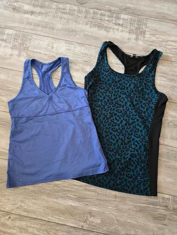 @ 2 Sporttops Maat S en 38 beschikbaar voor biedingen