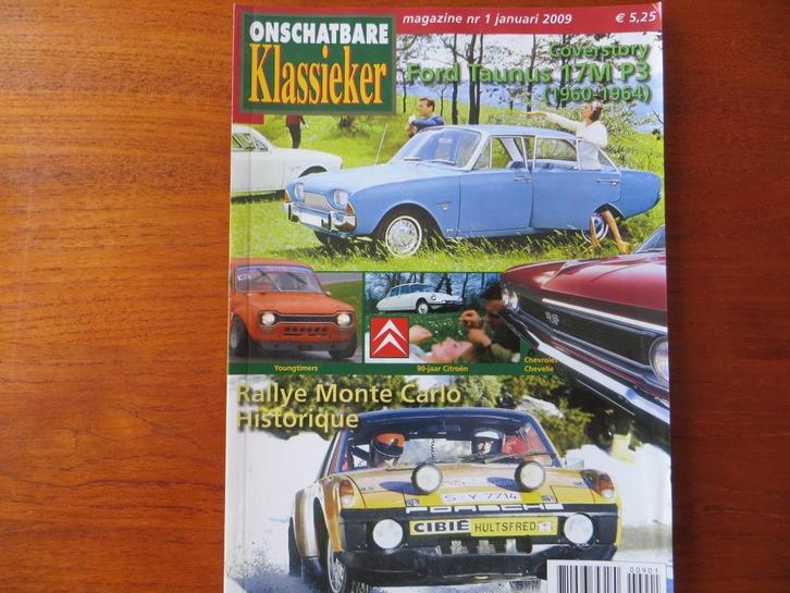 Onschatbare Klassieker 1 2009 Ford Taunus P3, Chevelle, Boeken, Auto's | Folders en Tijdschriften, Nieuw, Ford, Ophalen of Verzenden