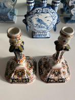 Makkum Tichelaar Kandelaars, Antiek en Kunst, Ophalen of Verzenden, Keramiek of Aardewerk