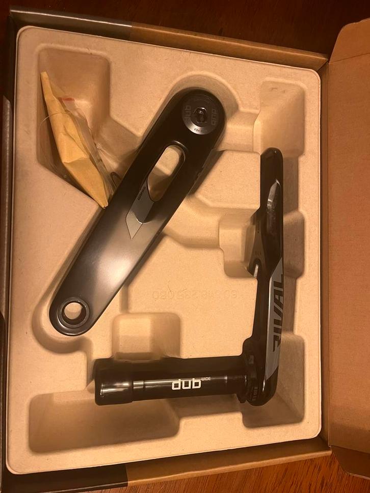 Rival XPLR E1 DUB WIDE Crank Arm Set 170mm, Fietsen en Brommers, Fietsonderdelen, Zo goed als nieuw, Algemeen, Crankstel of Pedalen