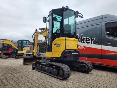 Yanmar VIO 27 minigraver binnendraaier 2750kg 2017, Zakelijke goederen, Machines en Bouw | Kranen en Graafmachines, Graafmachine