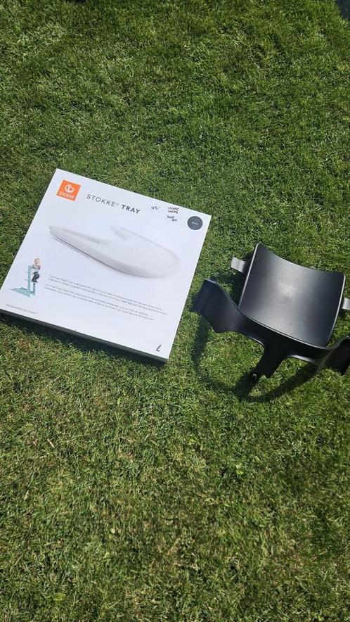 Stokke baby set (dienblad & babyzitje), Kinderen en Baby's, Overige Kinderen en Baby's, Zo goed als nieuw, Ophalen of Verzenden