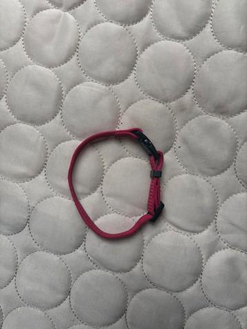 Roze halsband maatje xs/s beschikbaar voor biedingen