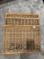 Diner placemats Riviera Maison, Ophalen of Verzenden, Zo goed als nieuw, Rond, Riet