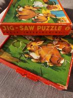 Jig-Saw puzzel 9 stukjes, Kinderen en Baby's, Speelgoed | Kinderpuzzels, Gebruikt, Ophalen of Verzenden
