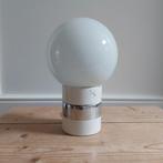 Vintage design bollamp tafellamp lamp jaren 60, Huis en Inrichting, Lampen | Tafellampen, Ophalen, Gebruikt, Minder dan 50 cm