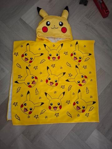 Pokemon pikachu droog poncho beschikbaar voor biedingen