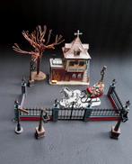 Lemax kerst kerstdorp kersthuis set koets, Diversen, Kerst, Verzenden, Gebruikt