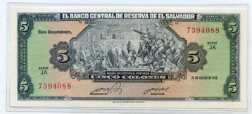 El Salvador 5	Colones	1983 Columbus UNC beschikbaar voor biedingen
