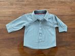 Grijs wit gestreept Prenatal overhemdje maat 68, Ophalen of Verzenden, Zo goed als nieuw, Jongetje, Overhemdje of Bloesje