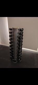 Lifemaxx dumbell tower 1kg-10kg, Gebruikt, Ophalen