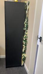 Zwarte IKEA PAX kledingkast met hangruimte, Ophalen, Overige materialen, Minder dan 50 cm, Gebruikt