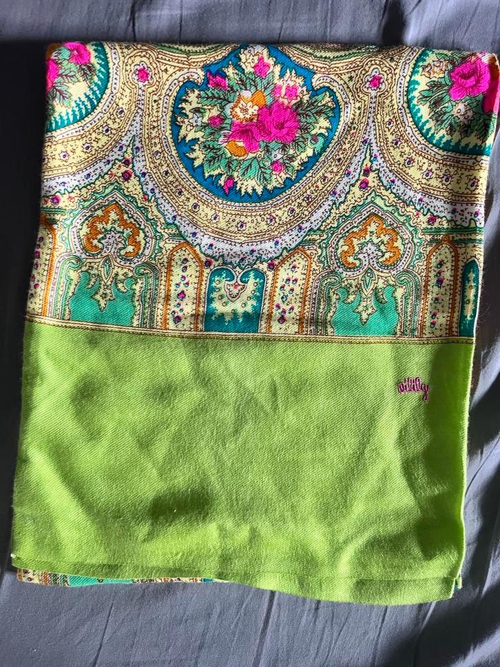 Oilily Sjaal - Prachtig Design!, Kleding | Dames, Hoeden en Petten, Zo goed als nieuw, One size fits all, Ophalen of Verzenden