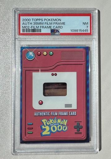 Pokemon TOPPS 2000 the movie - Authentic film frame - PSA7 beschikbaar voor biedingen