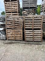 1 paneel dubbelstaafhekwerk 2,5mtr breed (met knik), Ophalen, Gebruikt, Overige materialen, Minder dan 20 mm