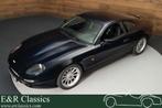 Aston-Martin DB7 Coupe | Handgeschakeld | Antrim Blue | 1999, Achterwielaandrijving, Zwart, Blauw, 340 pk