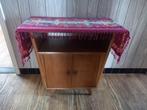 Vintage kastje met deurtjes en open plank, Huis en Inrichting, Ophalen, Zo goed als nieuw